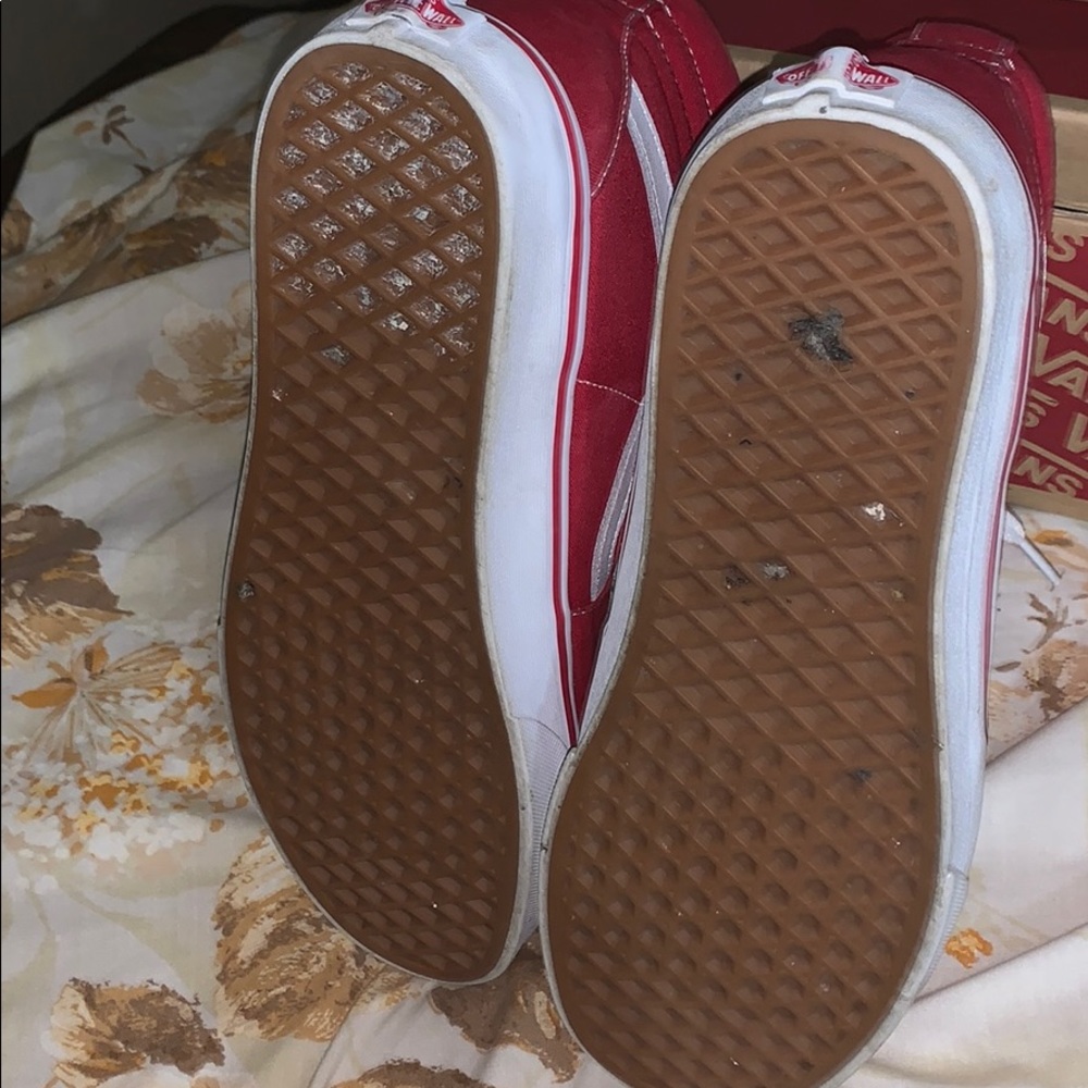 Red Vans - Picture 5 of 6